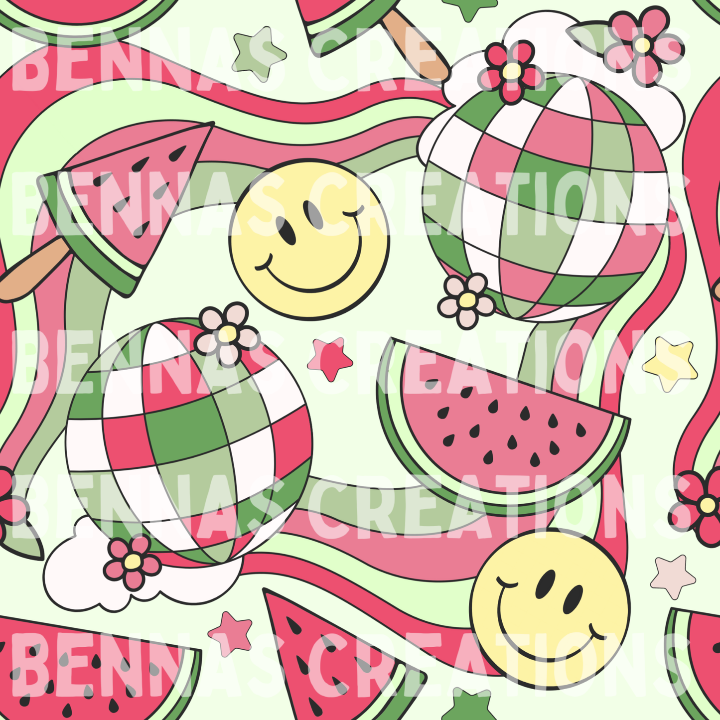 Retro Watermelon