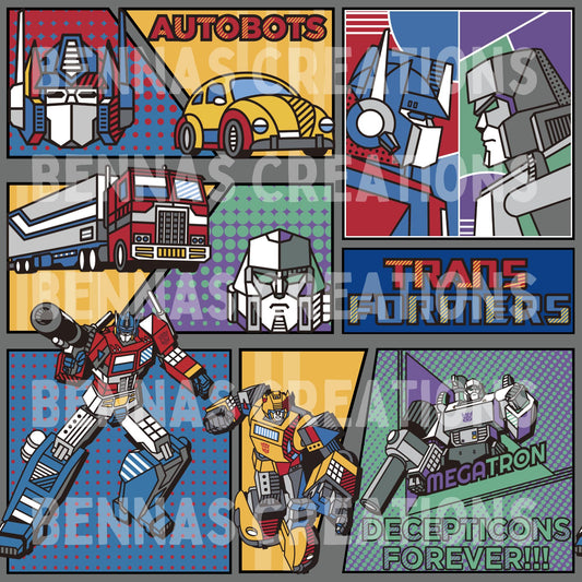 Auto Robot Comic