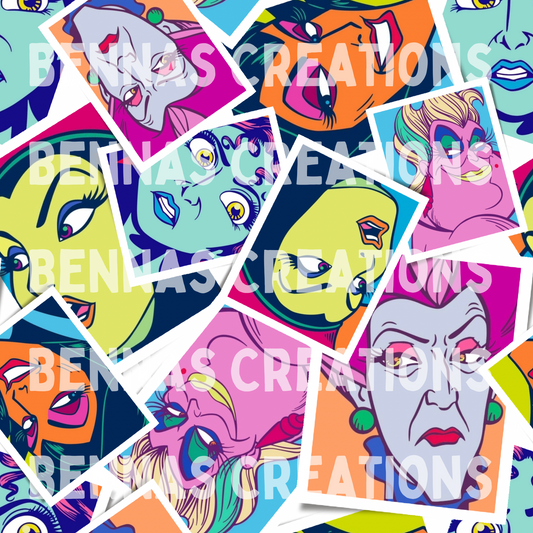 Villains Pop Art
