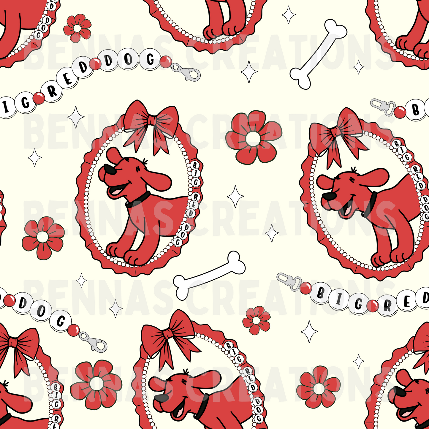 Big Red Dog Frame