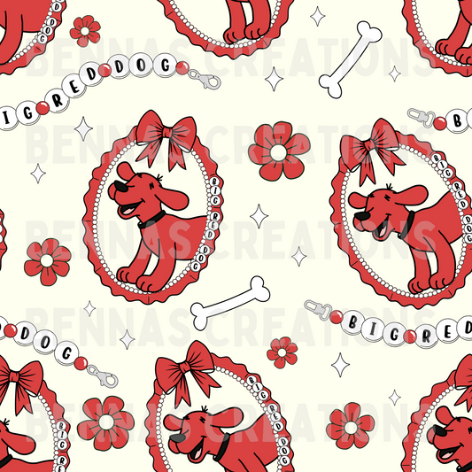 Big Red Dog Frame