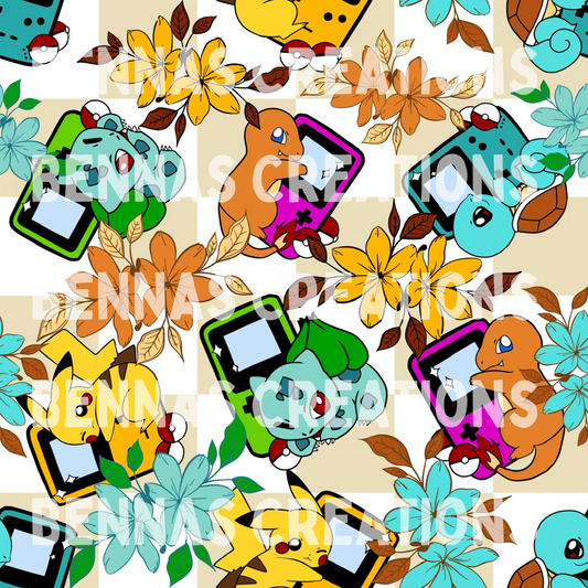 Floral Catch ‘Em’ Game