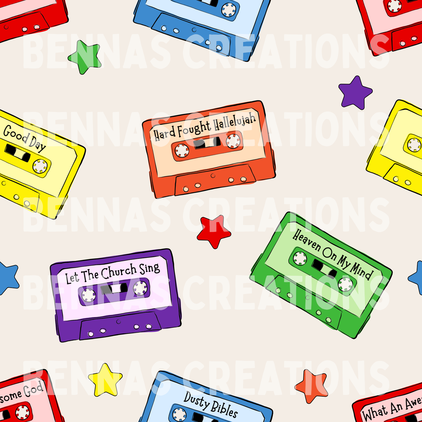 Worship Tapes 25'